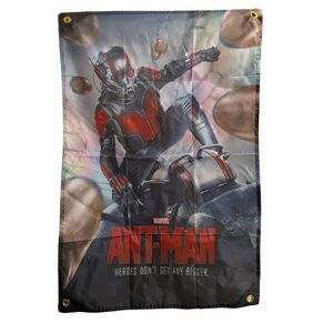 🐜 Marvel Ant-Man Movie Poster Flag Banner 2x3 ft Superhero Dorm Room Wall Decor